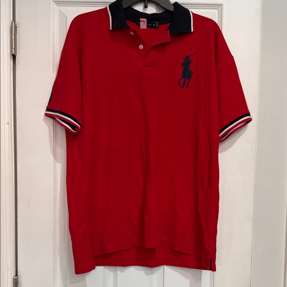 Polo by Ralph Lauren Red Men's Shirt